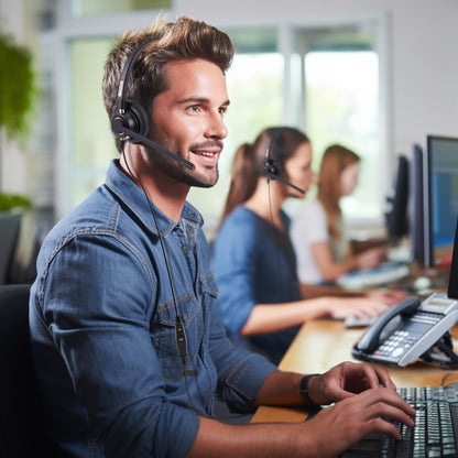 Arama Phone Headset for Cisco Landline, Noise Canceling Microphone Mute Switch Telephone Headset Compatible with Cisco IP-7821 7841 7942G 7931G 7940 7941G 7945G 7960 7961G 7962G 7965G 7975G 8811 8841