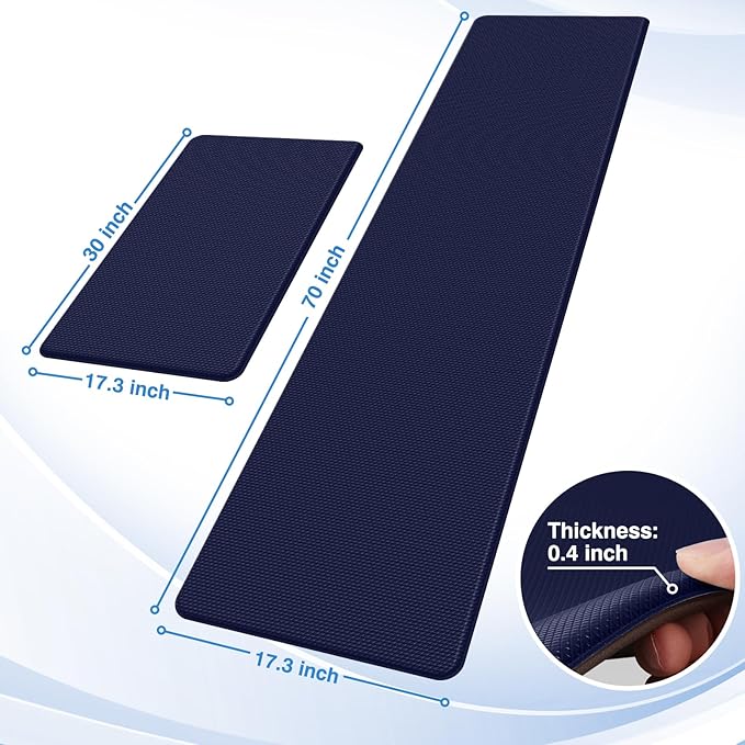 StepRite Kitchen Mats, Cushioned Anti Fatigue Kitchen Mats
