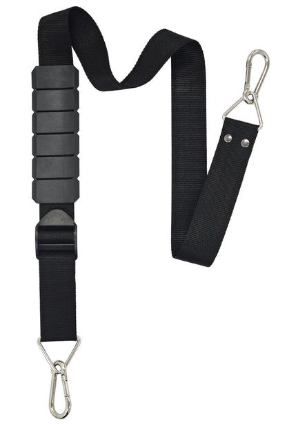 Heavy Duty Shoulder Strap, Supports Weight up to 100 lbs, Adjustable 48" to 74", Multi-Purpose Shoulder Belt with Metal Carabiners for Moving Straps & Replacement for Bags and Luggages