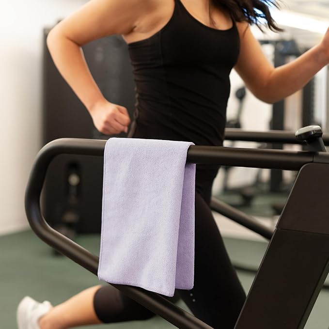 S&T INC. Microfiber Gym Towels, Yoga Towel