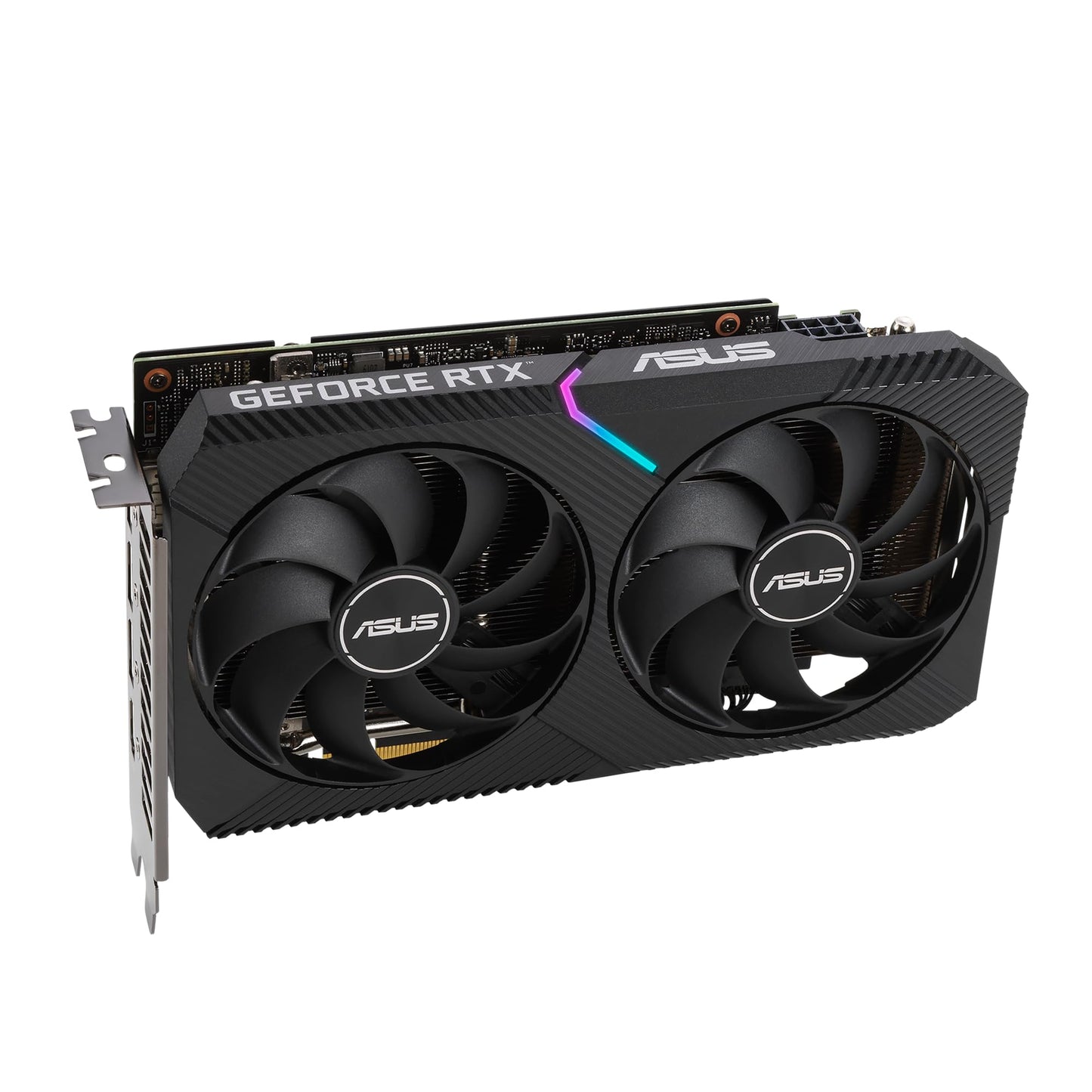ASUS GeForce RTX 3060 12G DUAL V2 OC Gaming Graphics Card - 1867MHz Boost Clock, GDDR6, PCIe Gen 4, DLSS 2, 1x DP v1.4a, 1 x HDMI 2.1, 1 x DVI-D (Supports 4K)