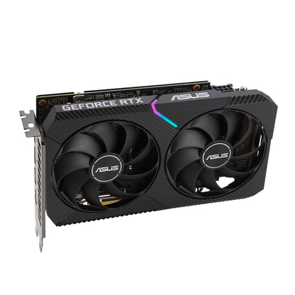 ASUS GeForce RTX 3060 12G DUAL V2 OC Gaming Graphics Card - 1867MHz Boost Clock, GDDR6, PCIe Gen 4, DLSS 2, 1x DP v1.4a, 1 x HDMI 2.1, 1 x DVI-D (Supports 4K)