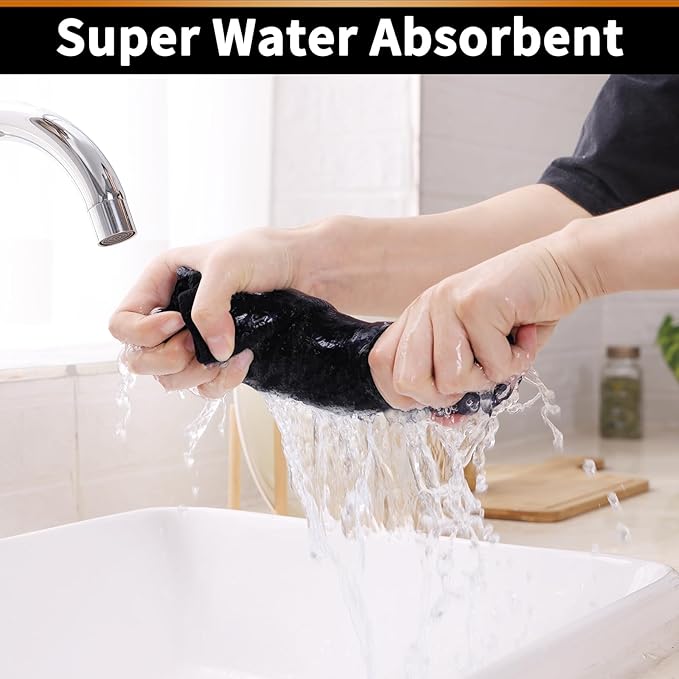 Homaxy 100% Cotton Waffle Weave Kitchen Towels