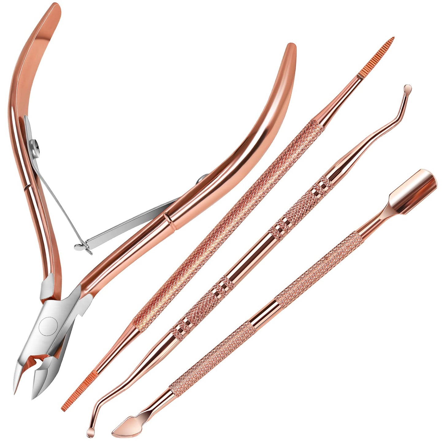 FANDAMEI Ingrown Toenail Removal Kit, Pedicure Tools, Nail Care Kit, Cuticle Trimmer, Nail Cuticle Nippers, Cuticle Kit Stainless Steel, Cuticle Clippers, Cuticle Pushers, Manicure Kit, Pedicure Kit