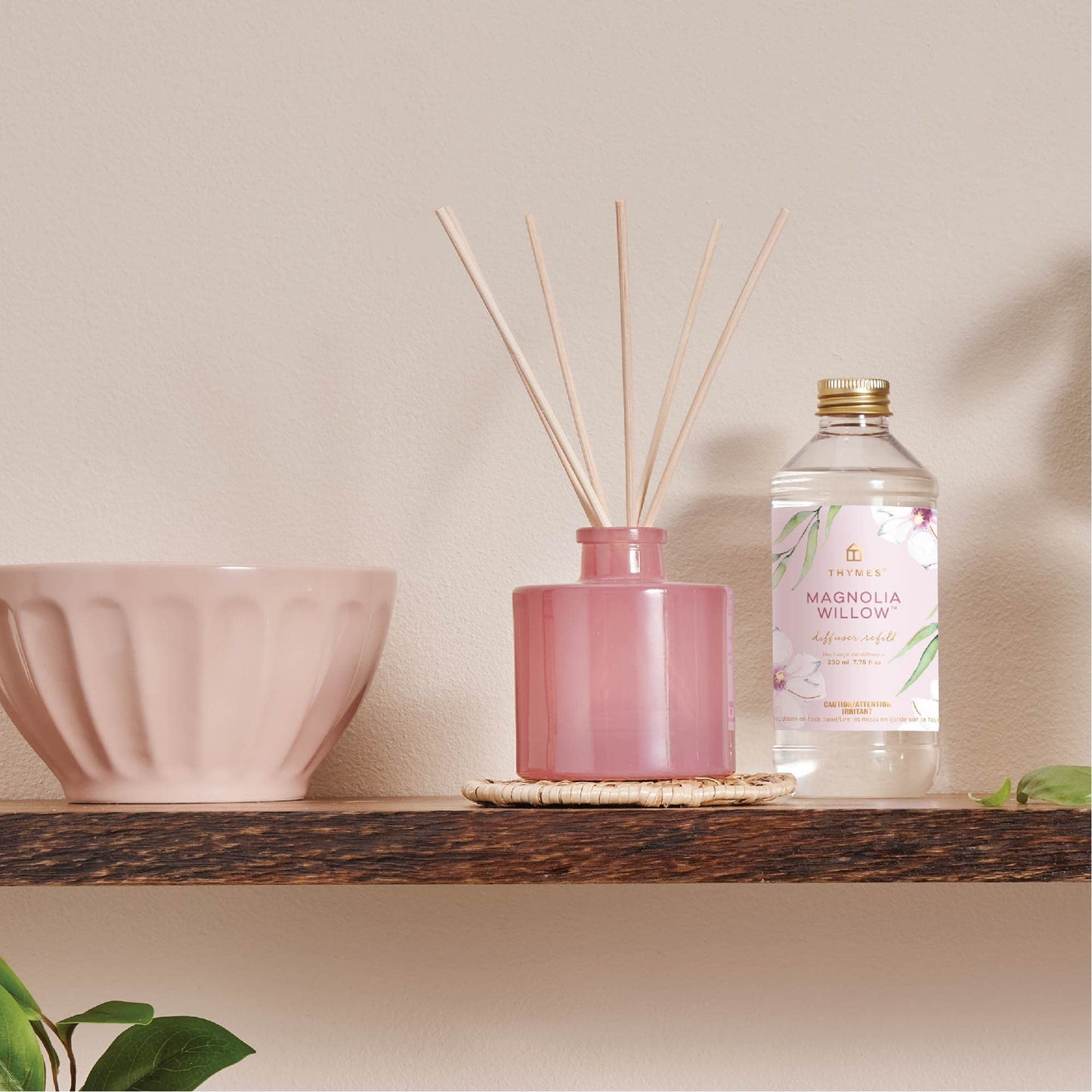 Thymes Reed Diffuser Oil Refill - Diffuser Oils Scents for Home Refill - Use for Reed Stick Room Air Fresheners (Frasier Fir, 7.75 fl oz)
