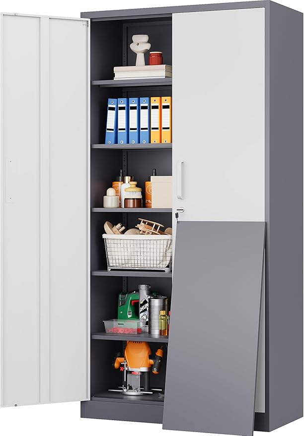 Wide & Deep Metal Storage Cabinet
