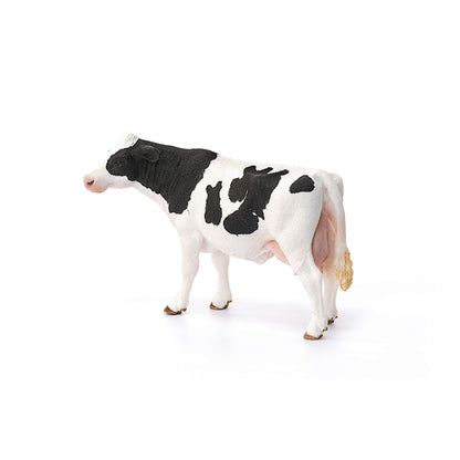 SCHLEICH 13797 Holstein Cow Farm World Toy Figure, Realistic Animal Figurine for Kids Ages 3-8