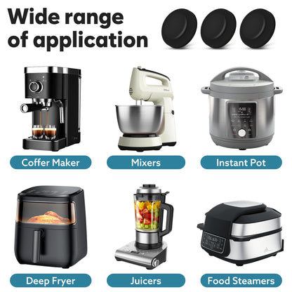 Appliance Sliders for Kitchen 24 PCS Self-Adhesive Small Kitchen Finds Appliance Slider Hacks Easy to MovIing & Space Saving Must Have Home Gadgets Mixer Accessories for Countertop