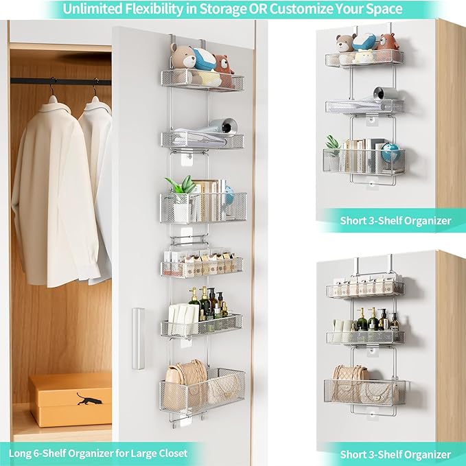 HapiRm Over Door Organizer Storage