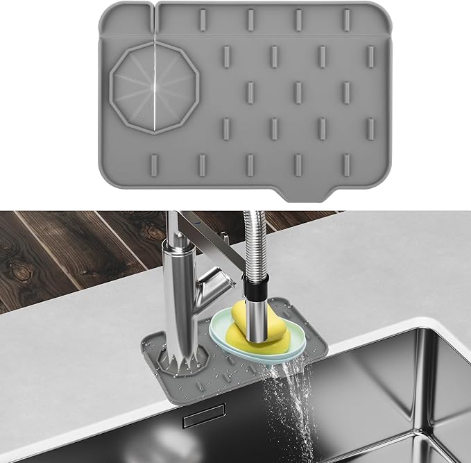 Silicone Faucet Handle Drip Faucet Mat