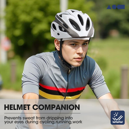 SUNMECI 2 Pcs Cooling Breathable Mesh Skull Cap for Men Women Lightweight Quick Dry Cycling Moto Helmet Hard Hat Liner