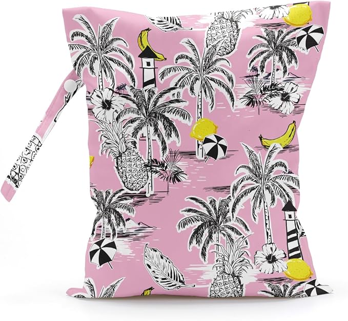 Wet Bag, Wet Dry Bag, Wet Bag for Swimsuit, Dirty Yoga Gym Clothes, Makeup Bag