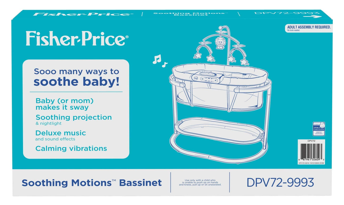Fisher-Price Soothing Motions Bassinet, Windmill