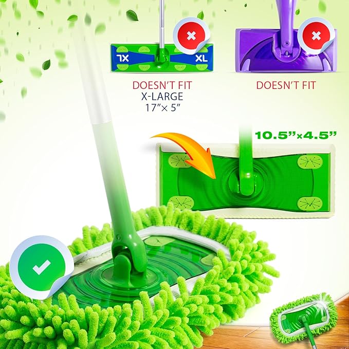 VanDuck Dust Mop Refill Compatible