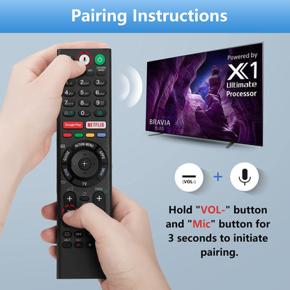 Voice Magic Remote for LG-Smart-TV-Remote Control Replacement, AKB75855501 AN-MR20GA MR19BA MR18BA MR650A with Voice Recognition and Pointer Function