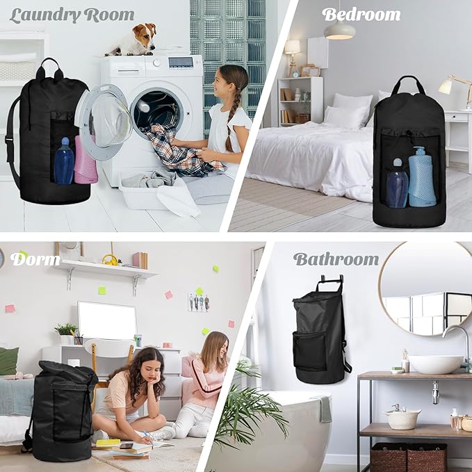 Laundry Bag Backpack Large Travel Laundry Backpack