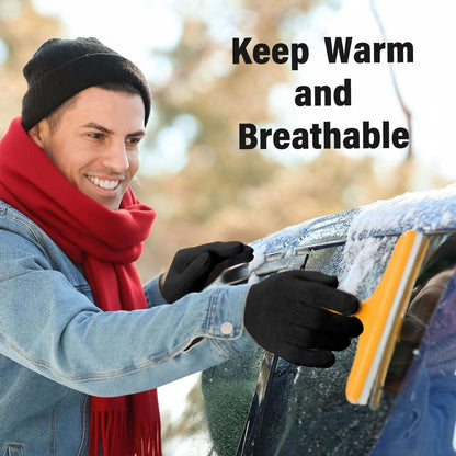SmoothNovelty 80 Pcs Homeless Care Package Sleeping Bags Adult Bulk with Winter Beanies Hat Gloves Scarf Cotton Liner Waterproof Sleeping Bag for Camping Outdoor Church Donation Emergency(Black)