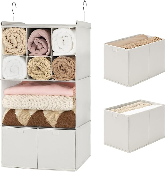 GRANNY SAYS Hanging Closet Organizer
