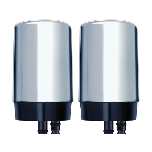 Brita Replacement Water Filter for Faucet Mount, Removes 99% of Lead, Sink
