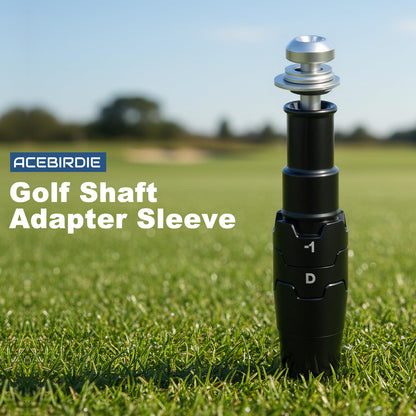 Acebirdie Golf Shaft Adapter Sleeve fits tip .335 Shaft Compatible with Callaway Paradym, Ai Smoke Series Drivers, Paradym X, Big Bertha Series, MAVRIK Series,16/815/814 XR Drivers (Black #1pcs)
