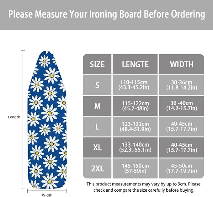 Ironing Board Covers, Standard Ironing Board Cover, Floral Ironing Board Cover