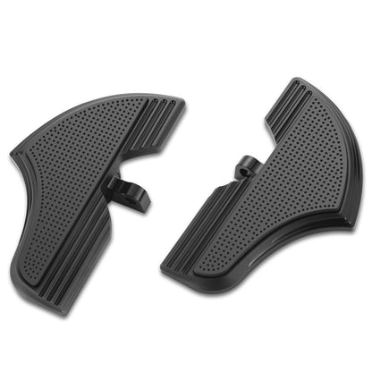 For Harley Passenger Defiance floorboards Black CNC Male Mount Foot Pegs Touring FLHX PEG Dyna Sportster XL Footrest Motorcycle