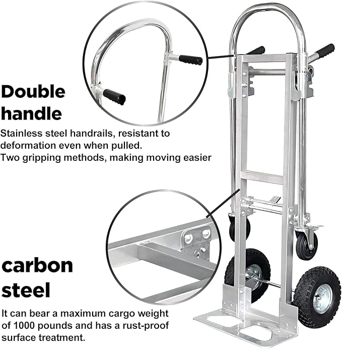 Suzhi Convertible Hand Truck Dolly Cart