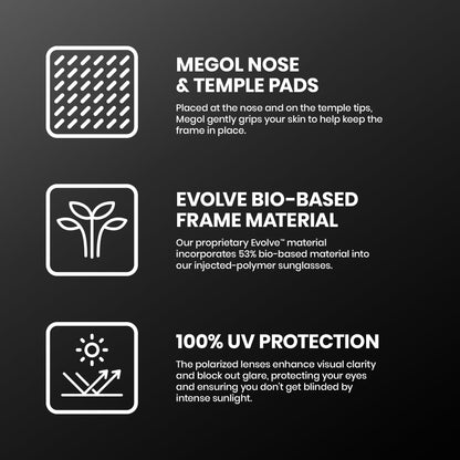 Suncloud Milestone Polarized Sunglass with Polycarbonate Lens, Matte Tortoise Frame/Brown, One Size