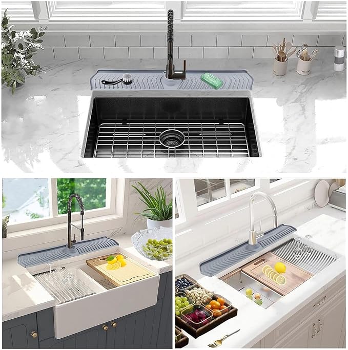 Large Size Kitchen Sink Splash Guard