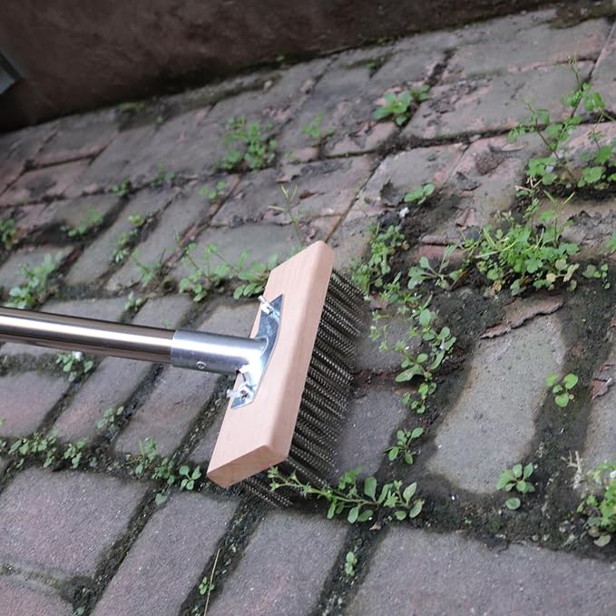 MAXMAN Stainless Steel Wire Scrub Brush