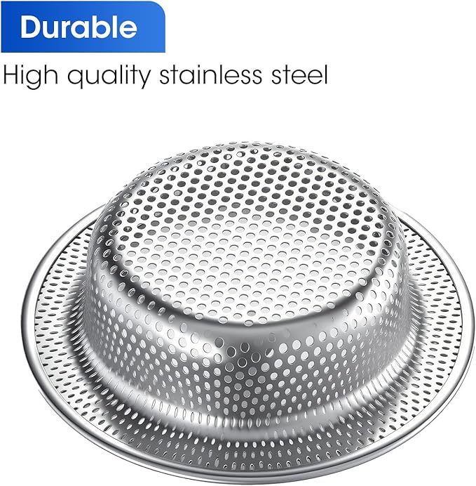 2 Pack 4.5" Kitchen Sink Strainer