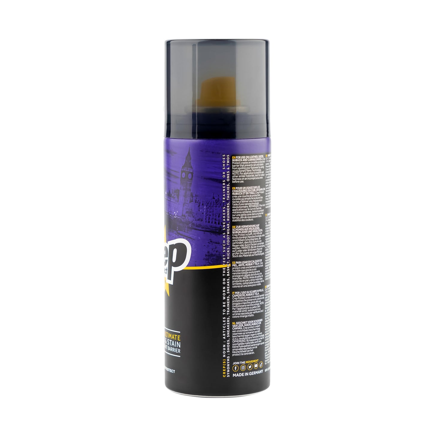 Crep Protect Shoe Protector Spray - 200ml Rain & Stain Waterproof Nano Protection for Sneaker, Leather, Nubuck, Suede & Canvas