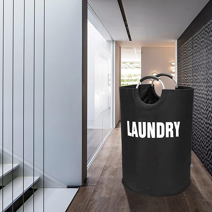 DOKEHOM 160L XX-Large Laundry Basket, Collapsible Laundry Bag, Foldable Laundry