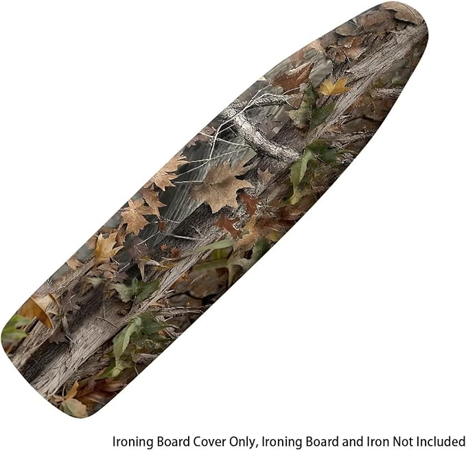 Camo Forest Ironing Board Cover and Padding 15 X 54 Ironing Board Protective