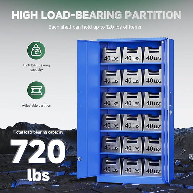Letaya Metal Garage Storage Cabinets