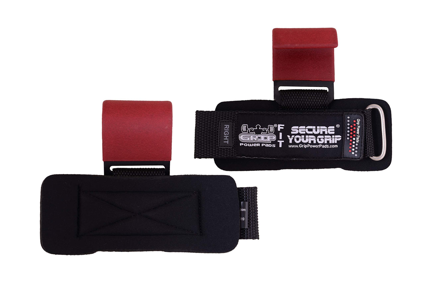 Weight Lifting Hooks Heavy Duty Lifting Wrist Straps Pull Ups Deadlift Straps Power Lifting Grips Padded Workout Straps for Weightlifting Gym Gloves for Men & Women Premium Workout Equipment