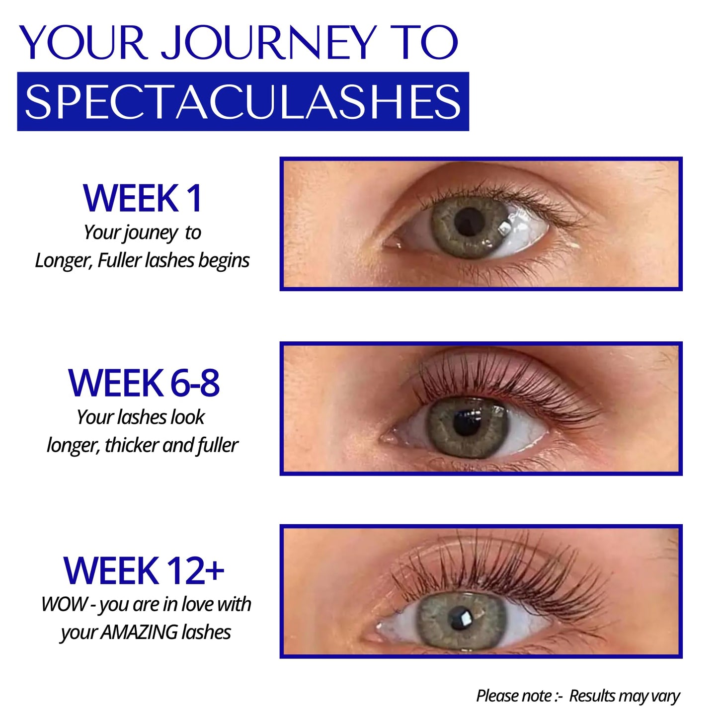 AWARD-WINNING LASH SERUM - SPECTACULASH Eyelash Serum for Growth and Thickness - Rapid Lash Eyelash Growth - Advanced Peptide Formula - Grow Longer, Fuller, Natural Lashes in 60 DAYS - by DERMAWORKS