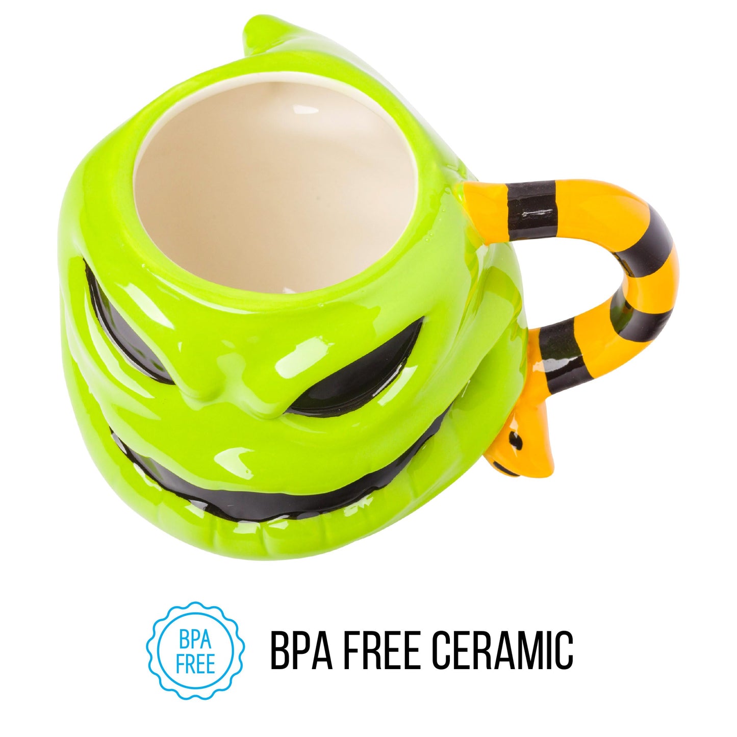 Silver Buffalo Disney Nightmare Before Christmas Oogie Boogie Ceramic 3D Sculpted Mug, 20 Ounces