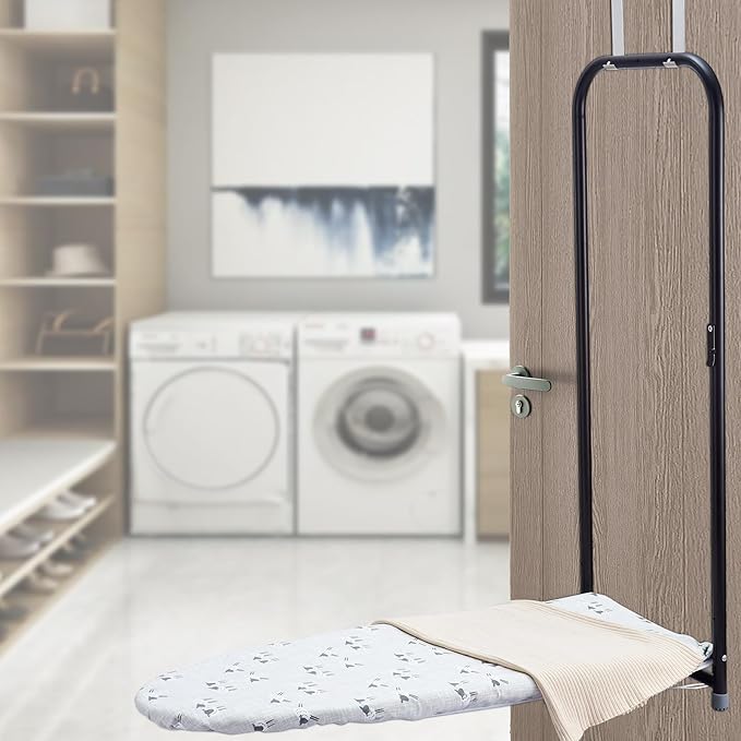 Seiritex Over The Door Ironing Board Cover 13 x 37 inch, Small Iron Board Cover