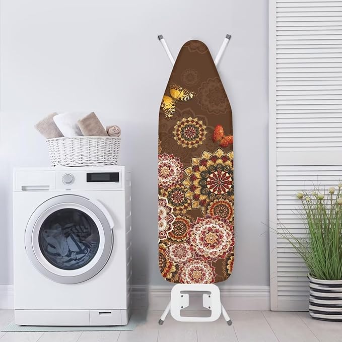 Boho Mandala Flower Print Ironing Protector