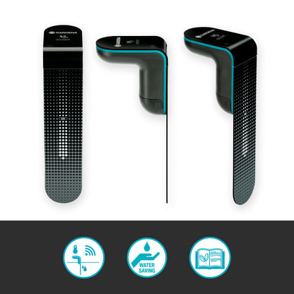 Gardena smart Sensor: intelligent soil moisture meter for fully automatic watering of the garden with the Gardena smart App - without smart Gateway (required) (19040-20)