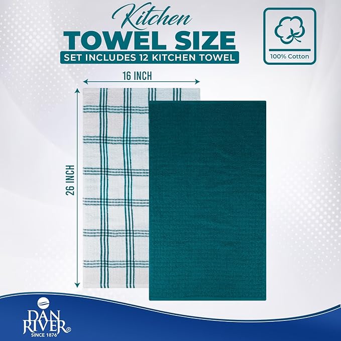 DAN RIVER Premium Kitchen Towels