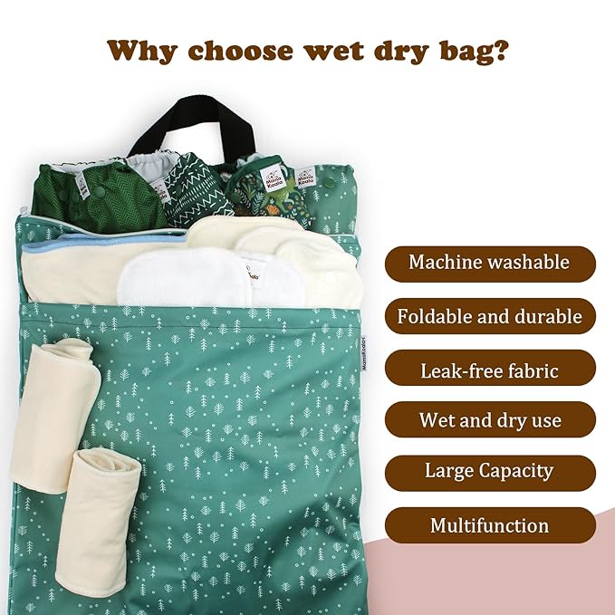 Mama Koala Reusable Hanging Wet Dry Bags
