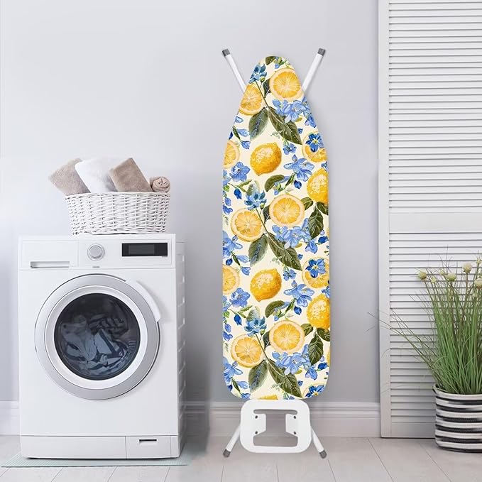 Lemon Ironing Board Cover and Pad Standard Size Padding Decorative Cover