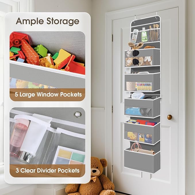 6-Tier Over The Door Organizer, Hanging Storage Organizer
