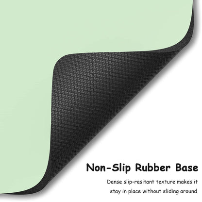 Dapesuom Mouse Pad 5 x 6 Inch With Non-Slip Rubber Base, Waterproof Mat for Women Kids Men, Wireless Mouse Laptops Keyboard Tray Home Office Travel, Lake Green