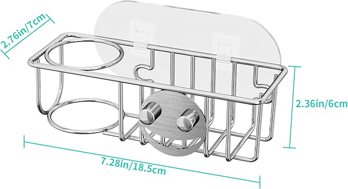 HapiRm Sink Caddy Sponge Holder