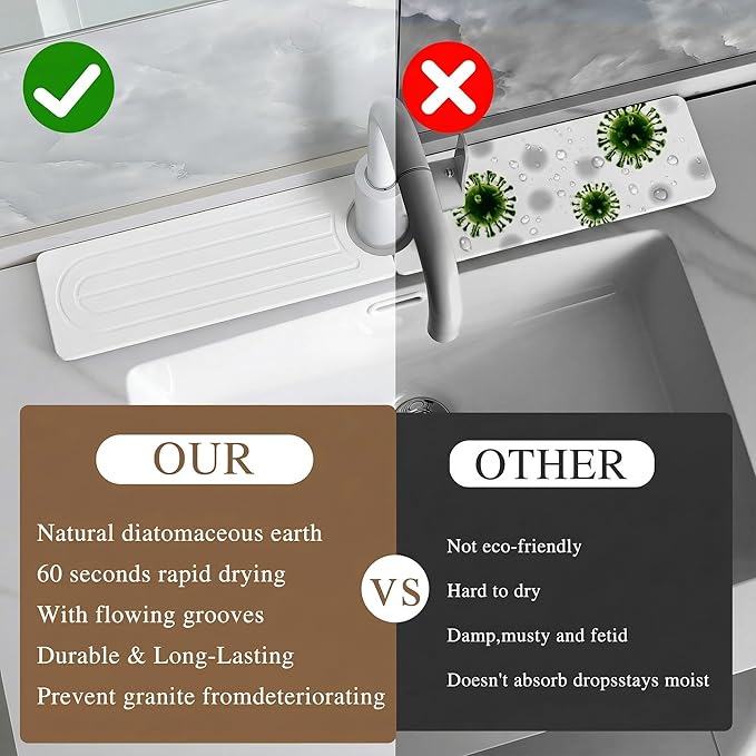 Premium Diatomite Stone Drying Mat