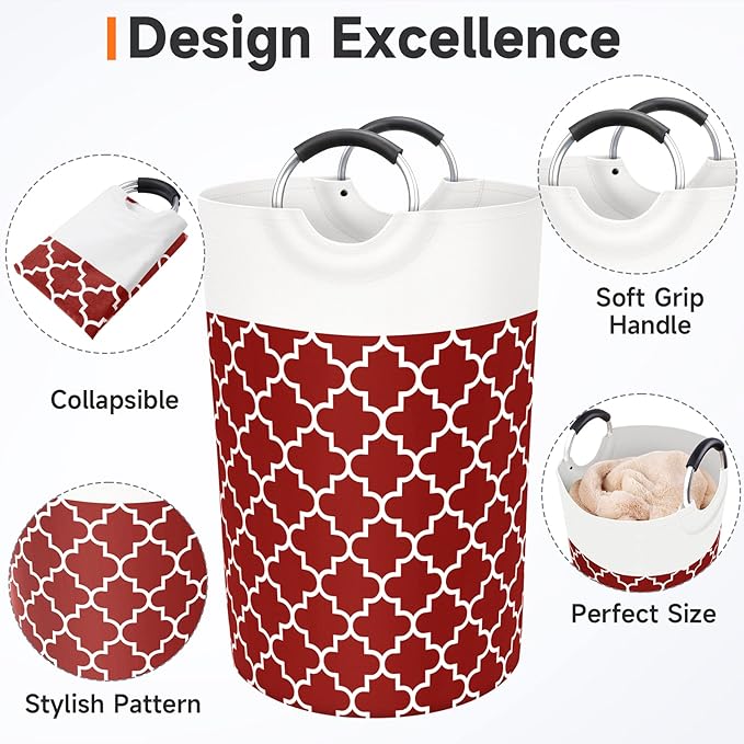 Large Laundry Basket Laundry Hamper Bag Washing Bin Clothes Bag Collapsible Tall