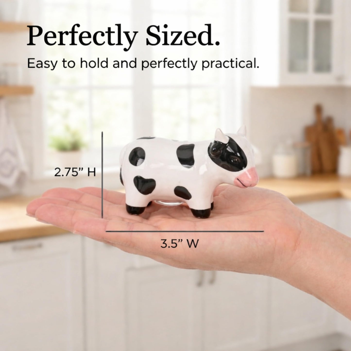 The Bridge Collection Country Cow Salt and Pepper Shakers